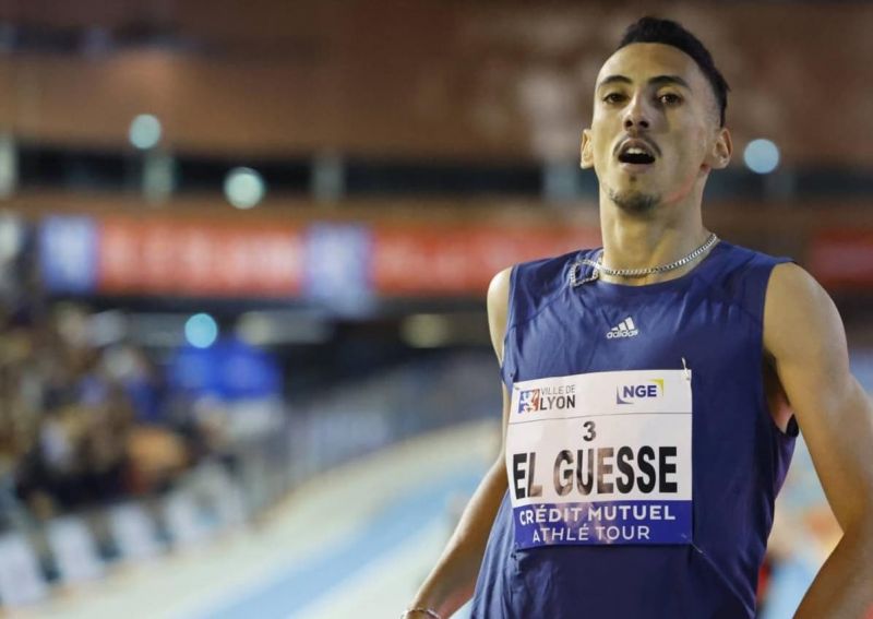 Moroccan Abdelati El Guesse Sets 800m World Lead in Lyon Watch Athletics